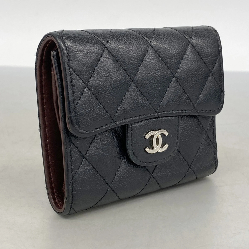 CHANEL Black Caviar Leather Wallet - Picture 2 of 9